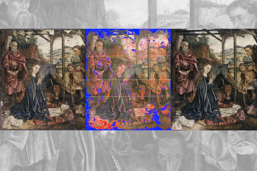 MIT student prints AI polymer masks to restore paintings in hours - Featured Image
