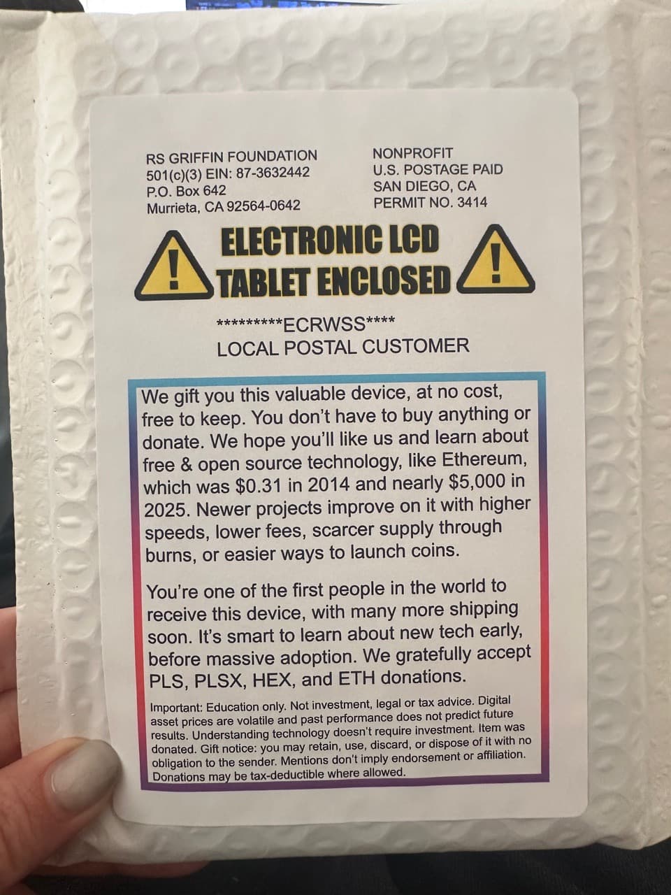 Anyone else “gifted” one of these? - Image