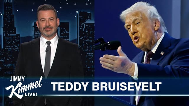 Trump Has a Nasty New Bruise, Launches Board of Peace & Jimmy Kimmel Breaks Down the FCC’s Threats - Featured Image