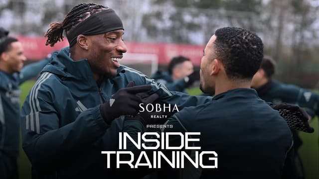 FINISHING WITH RICE, SAKA & GYOKERES 🎯 | Inside Training | Manchester United ready | Premier League - Featured Image