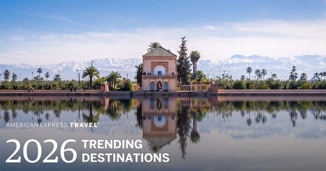 American Express Travel®: 2026 Trending Destinations - Featured Image