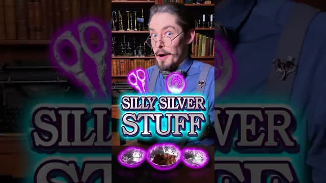 Silly Silver Stuff #history #english #facts #silver #food #cooking #science #vintage #class #dinner - Featured Image