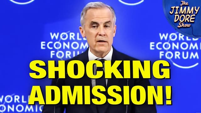 The MOST SHOCKING Thing Said At  WEF Forum’s Davos 2026!   - Featured Image