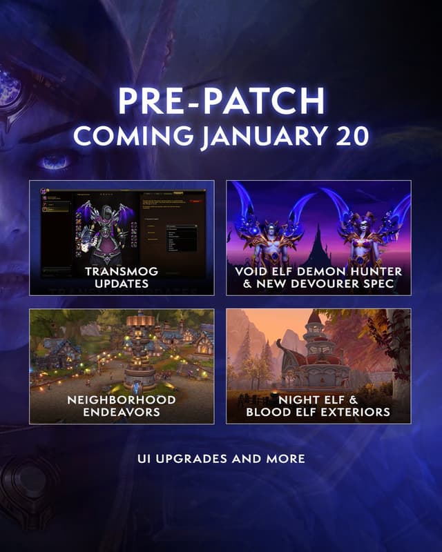 Neighborhood Endeavors and Elven Houses Coming with Midnight Pre-Patch - Wowhead News - Featured Image