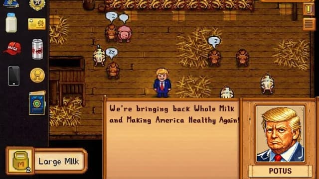 Trump Uses Stardew Valley To Threaten Third Term - Featured Image