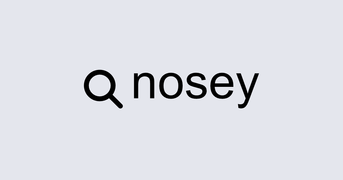 nosey | A Nostr searcher - Featured Image